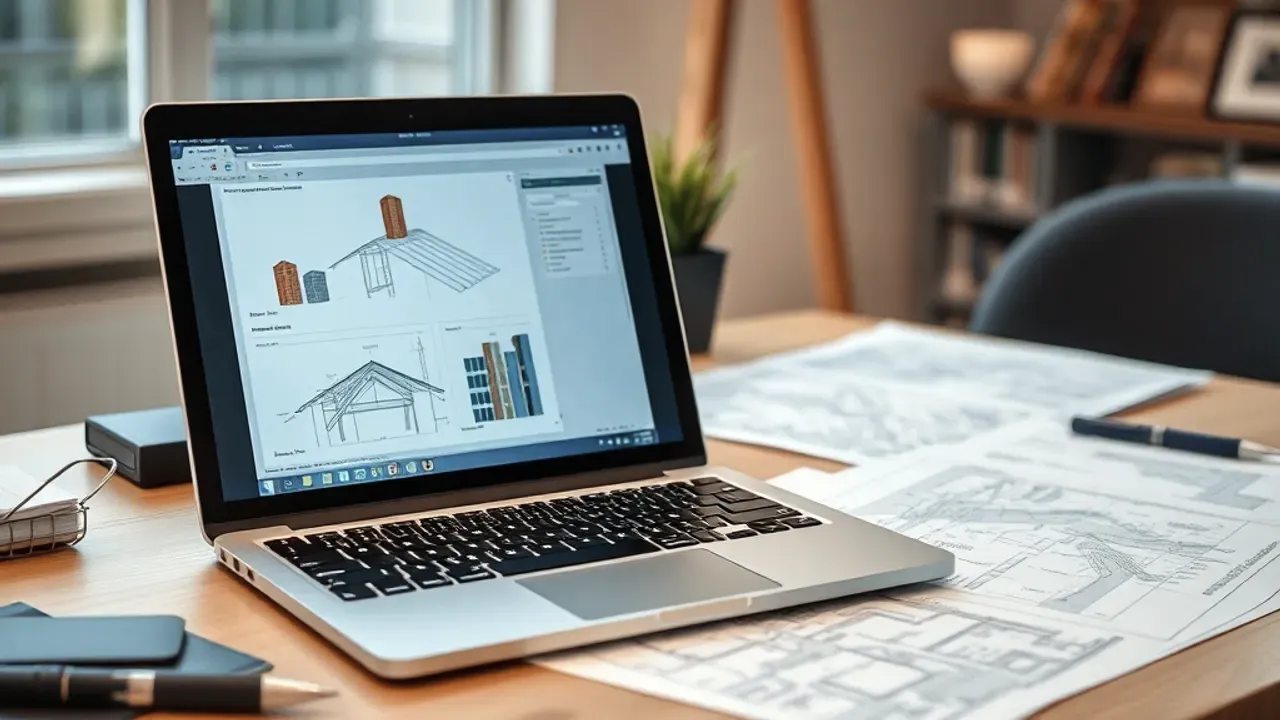 Plans and survey data produced by Shepherd's Bush re-roofing